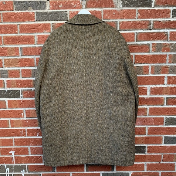 ❌SOLD❌ Vintage Harris Tweed 100% Wool Quilted Winter Jacket made for Ogilvy - Picture 3 of 16